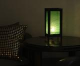 lampa nocna bambusowa